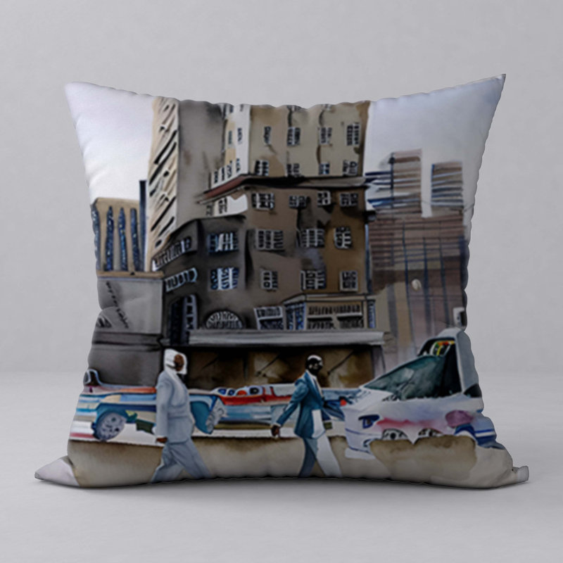 Reversible Throw Pillow