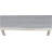 Solid Parawood Console Table With Butcher Block Surface, Unfinished Design For Custom Finishing