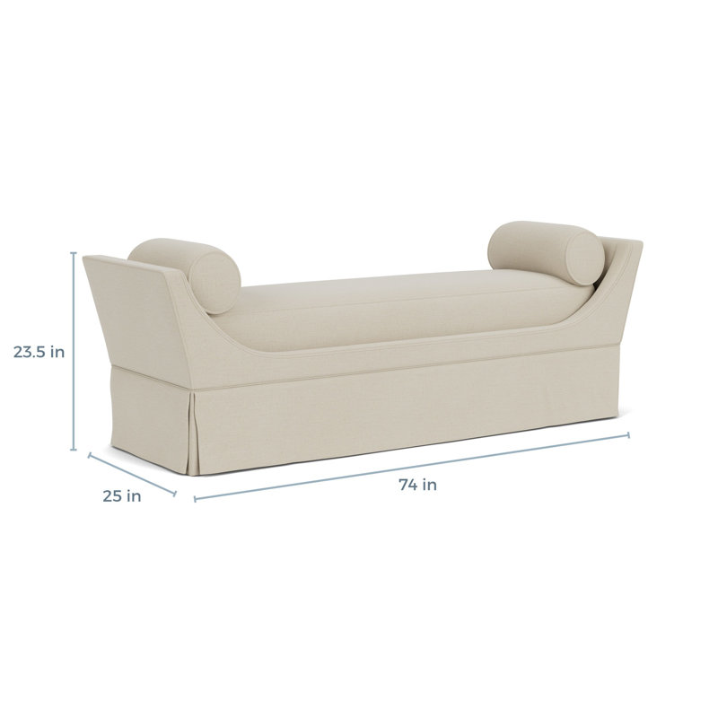 Banc Gayle - Grand (très grand), Aquarelle floral