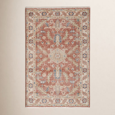 Hand-Knotted Oriental Wool Rug