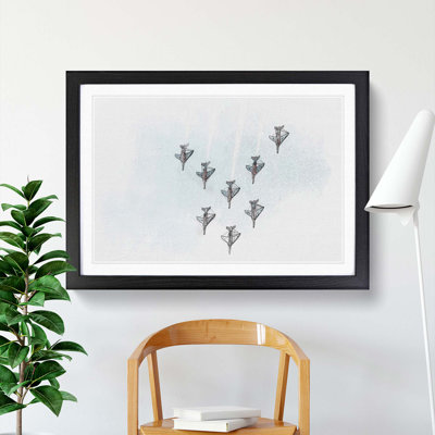 Plane Aerobatics - Framed Print
