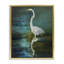 "Nautical Bird Lake Reflection", art mural encadré par Julia Purinton-997087685-997087690