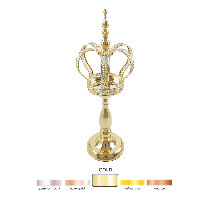 Shanon Figurines & Sculptures, Gold, 21.25" H x 7.5" W x 7.5" D