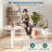 L-Shaped Electric Standing Desk, 63" x 55" Adjustable Corner Desk with Memory Controller, 3 Height Presets, 220 lbs Capacity