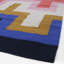 Tetris Player Geometric Area Rug in Blue/Pink/Black/Green-48851560