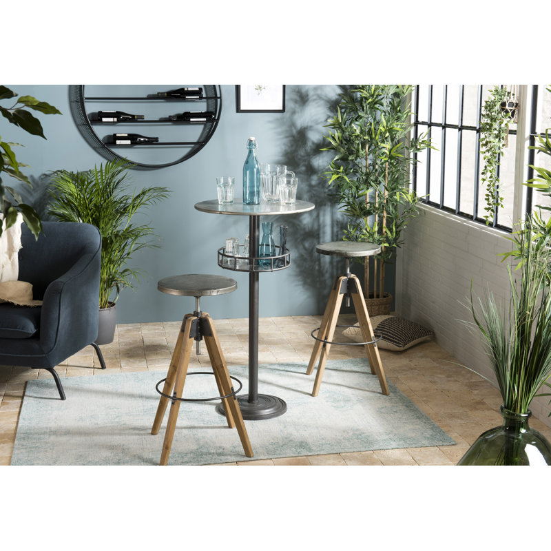 SantaBarbara Adjustable Height Counter Stool