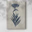 Fleurs pressées bleu marine I - Cavas enveloppés de galerie-108843489