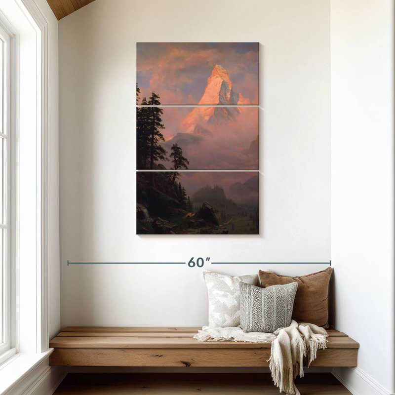 Alvord Sunrise On The Matterhorn, 45" H x 28" W