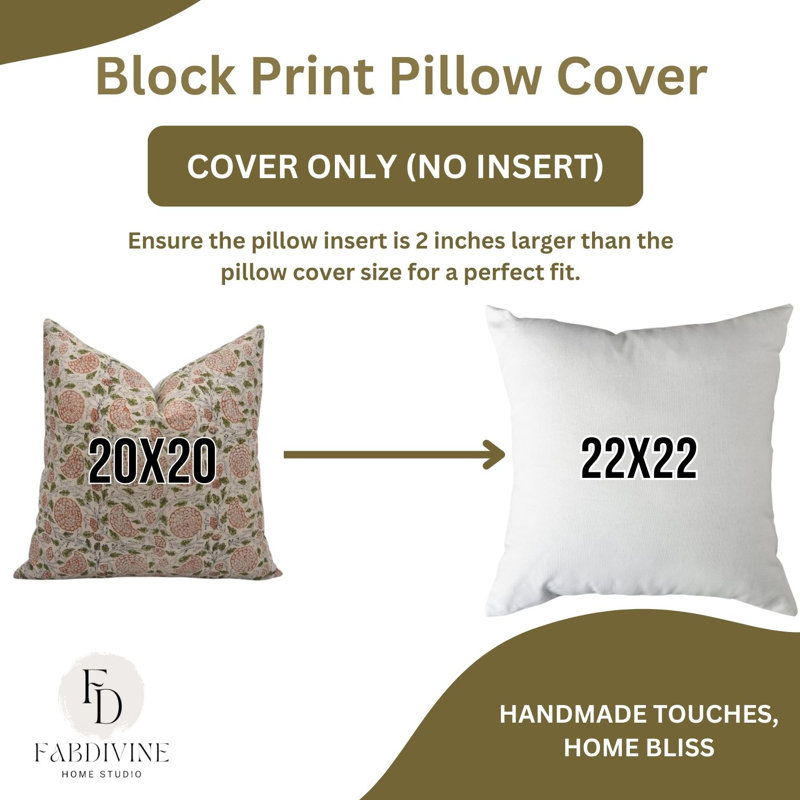 Linen Square Indoor/Outdoor Pillow Cover, 14" x 14"