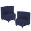 Chaises de coin modulaires Kid Comfort, ensemble de 2, bleu marine-124164598