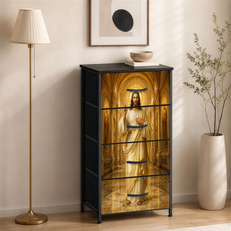 Commode à 4 tiroirs pour chambre à coucher Sacred Elegant