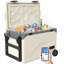 Outsunny Loose Lay Mini Fridge