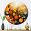 Horloge murale Cyre - Collages abstraits-70168461