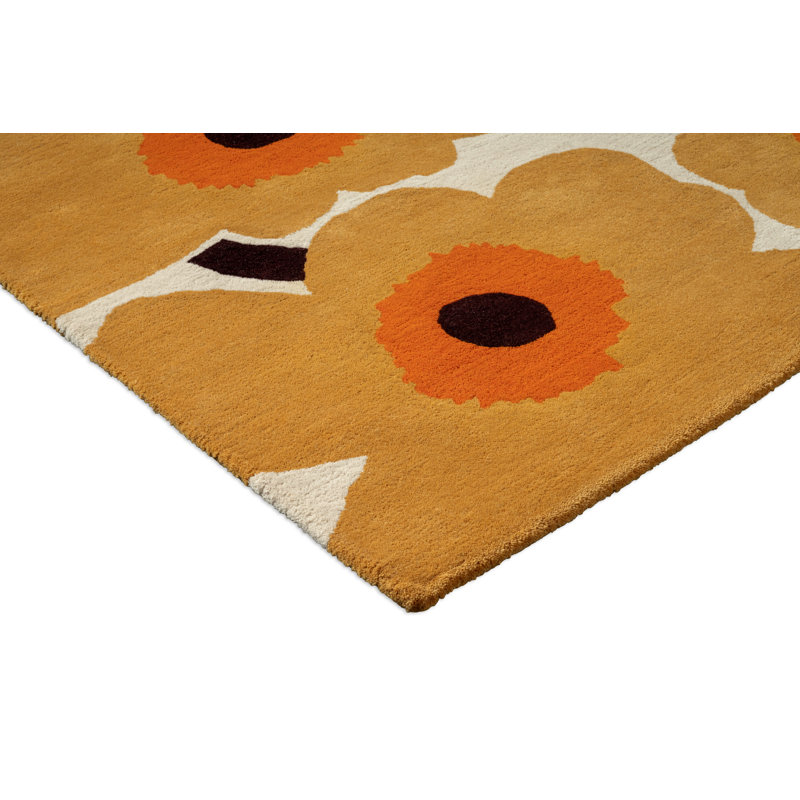 Unikko Honey | 132406, Honey, Rectangle 6'7" x 9'2"
