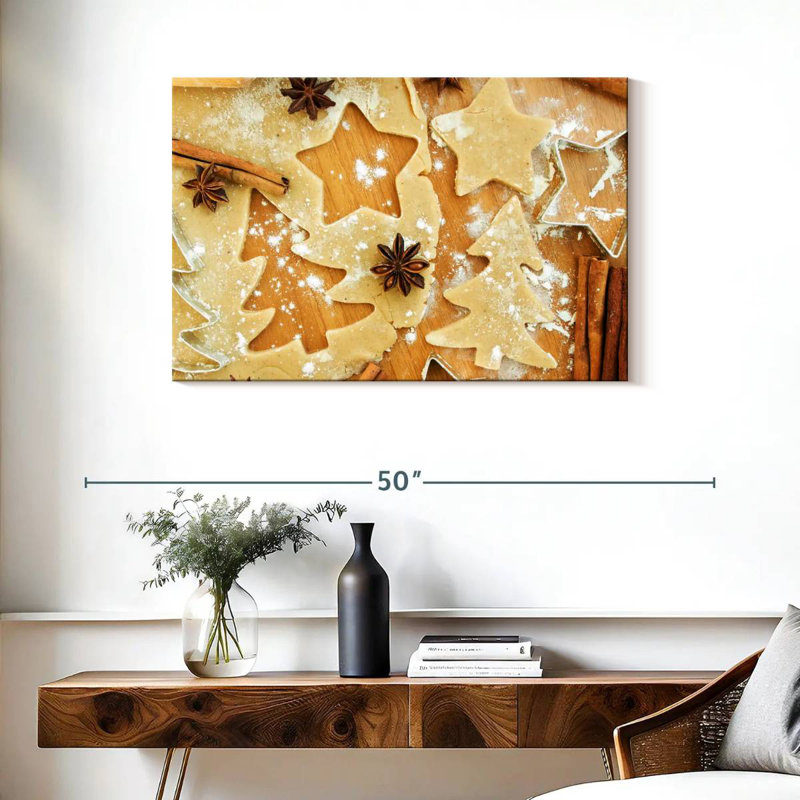 Découpes de biscuits de Noël Senne, H 24 po x l 36 po