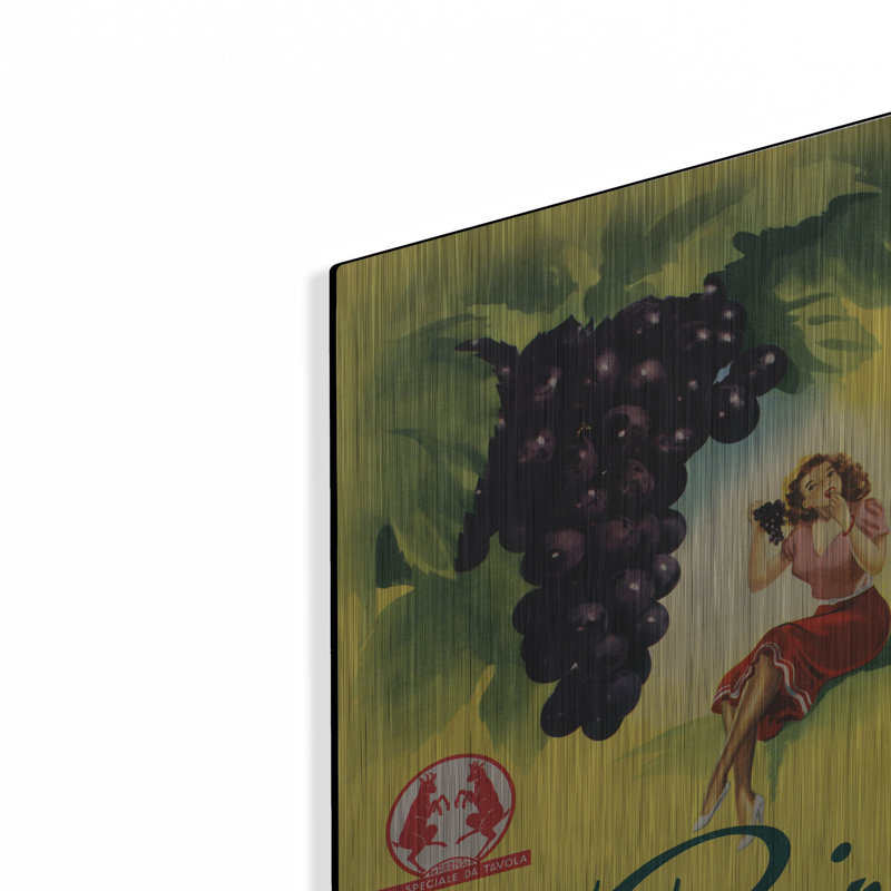 "Perino - Grapes" par Vintage Posters, H 16 po x l 12 po