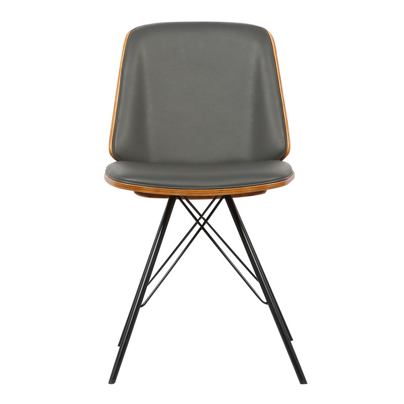 46cm H Upholstered Side Chair, Grey