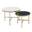 Ensemble de tables basses gigognes 2 pièces Modern Modern