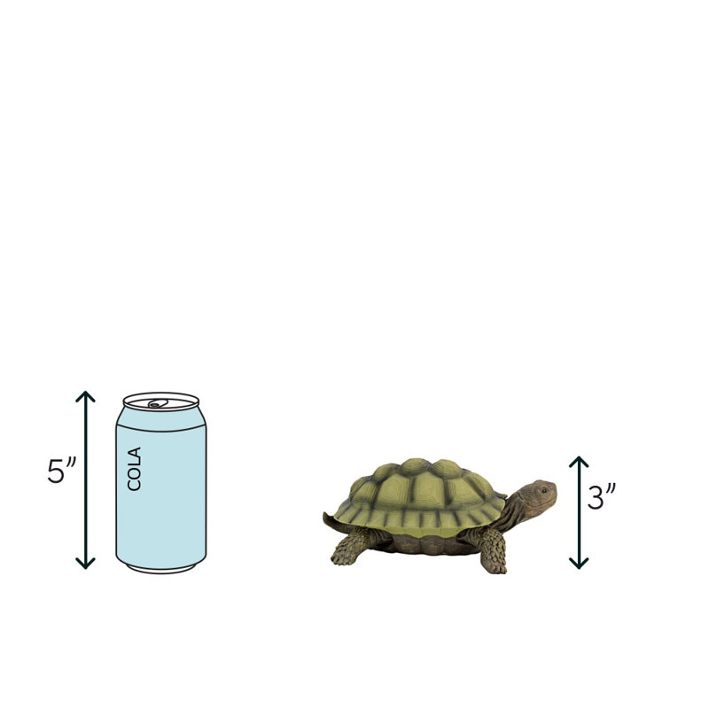 Statue de Gilbert, la tortue-boîte