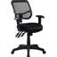 Chaise de bureau noire avec accoudoirs - s'adapte aux contours du corps pour une meilleure posture Les sièges contemporains offrent un confort accru