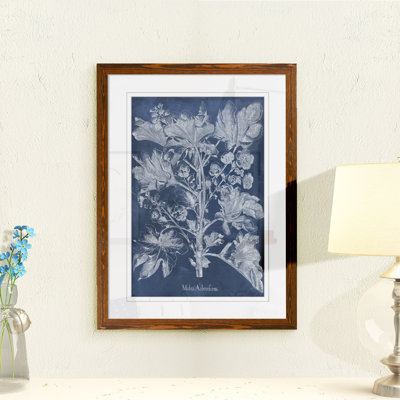 " Besler Leaves In Indigo II " by Paul Cezanne