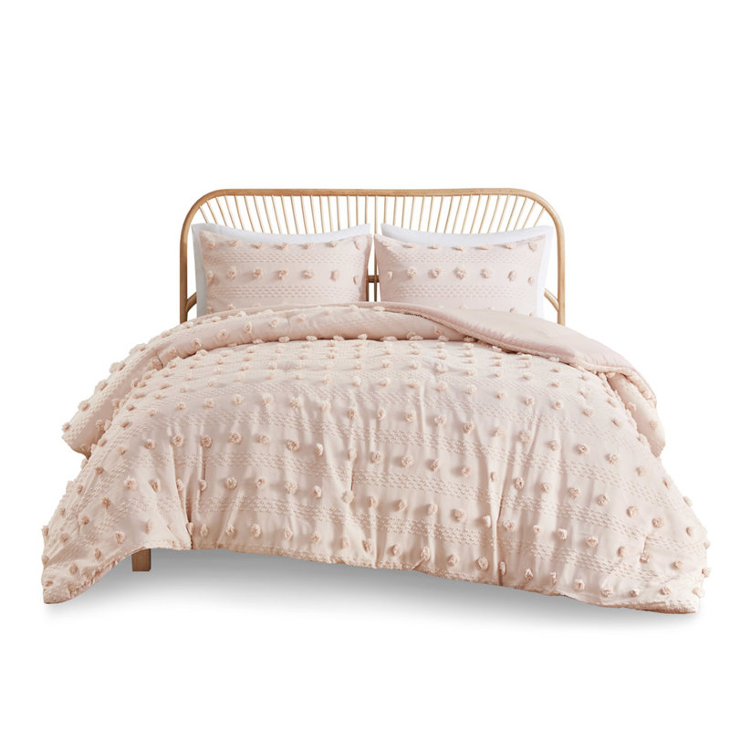 Très grand / très grand lit, édredon rose pour l'envers, Édredon très grand + 2 pièces supplémentaires, Rose