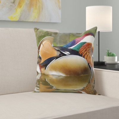 Microsuede Throw Pillow