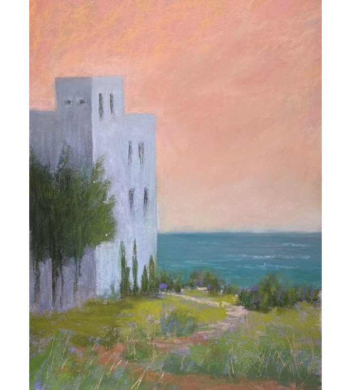 Terranea Print by Dina Gardner, Wrapped Canvas, No Mat, 40" H x 30" W