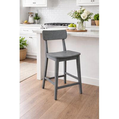 Almaguer Bar & Counter Stool by Laurel Foundry Modern Farmhouse
