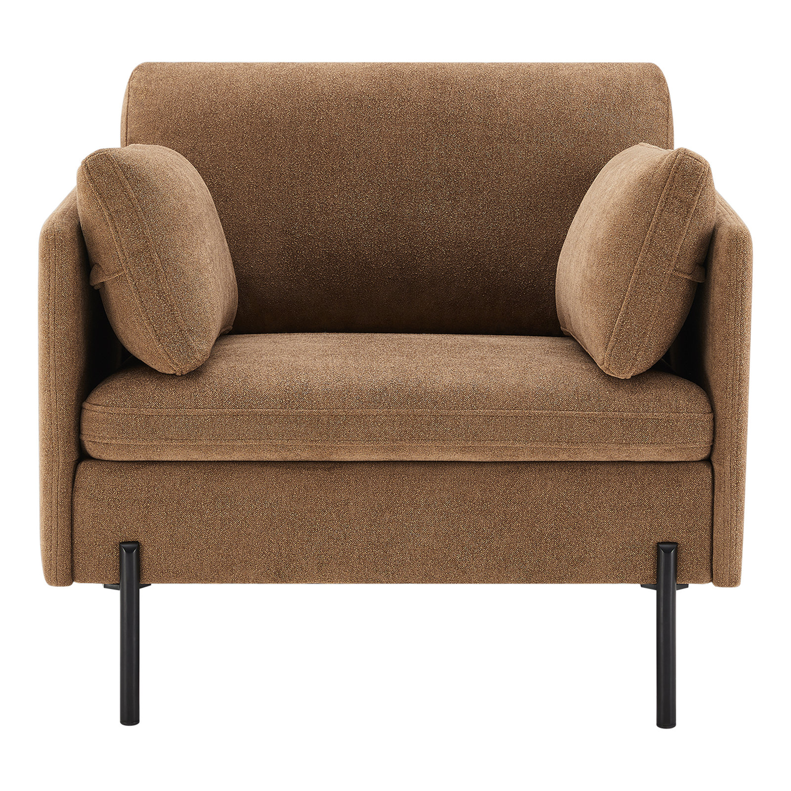 Moab 2-Piece Linen Living Room Set, Elite Camel Linen