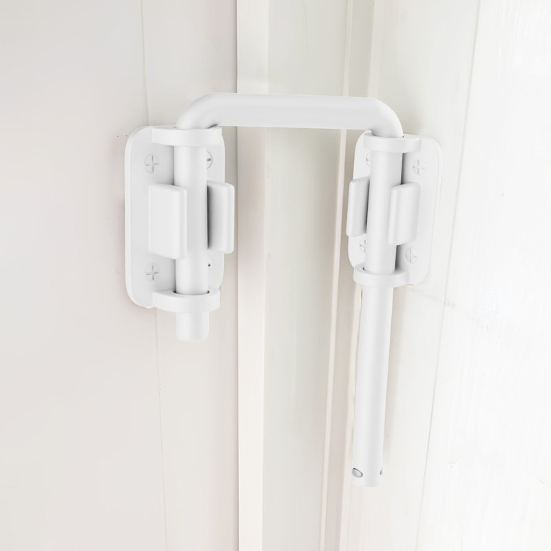 Brixwell 16-187w Security Latch White Finish, White