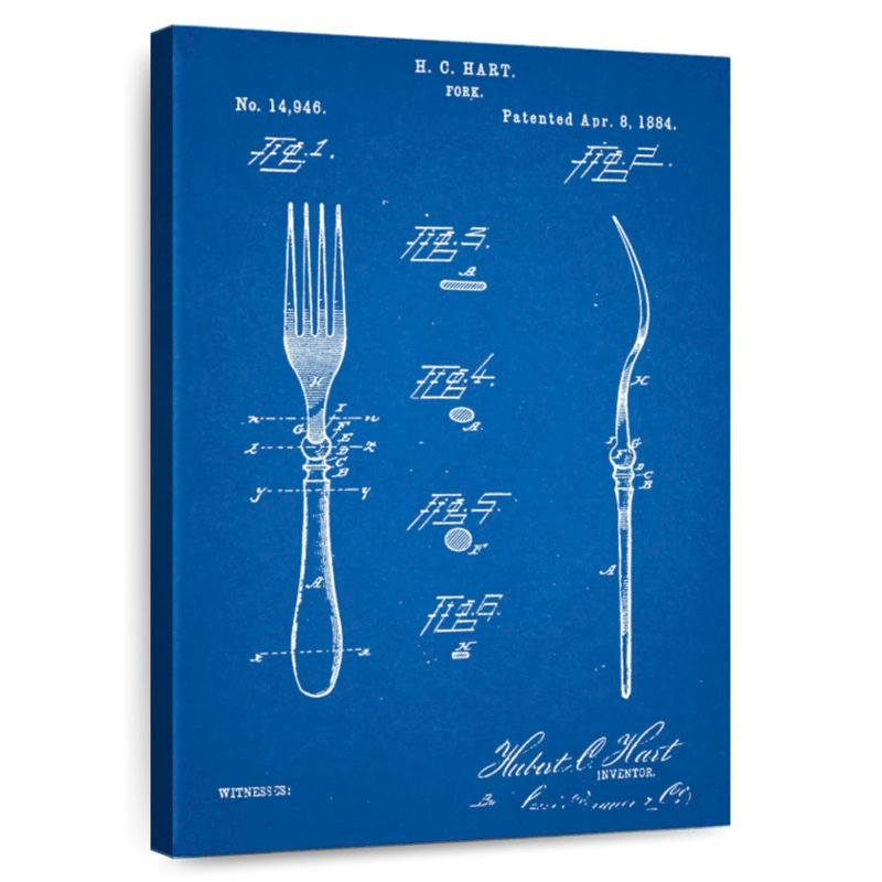 Affiche «Blueprint Fourche Kynaat», H 36 po x l 24 po