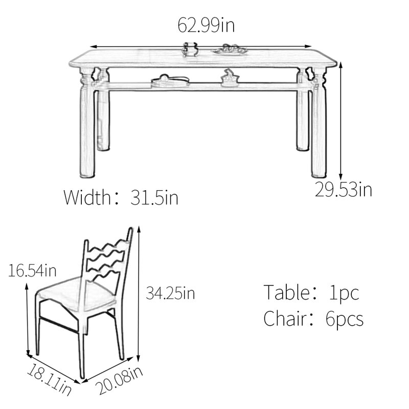 Gretal, 29.53"H x 62.99"L x 31.5"W
