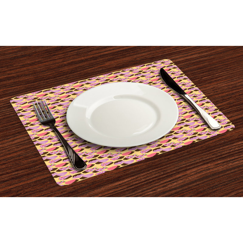 Polyester Food & Drink Rectangle Placemat
