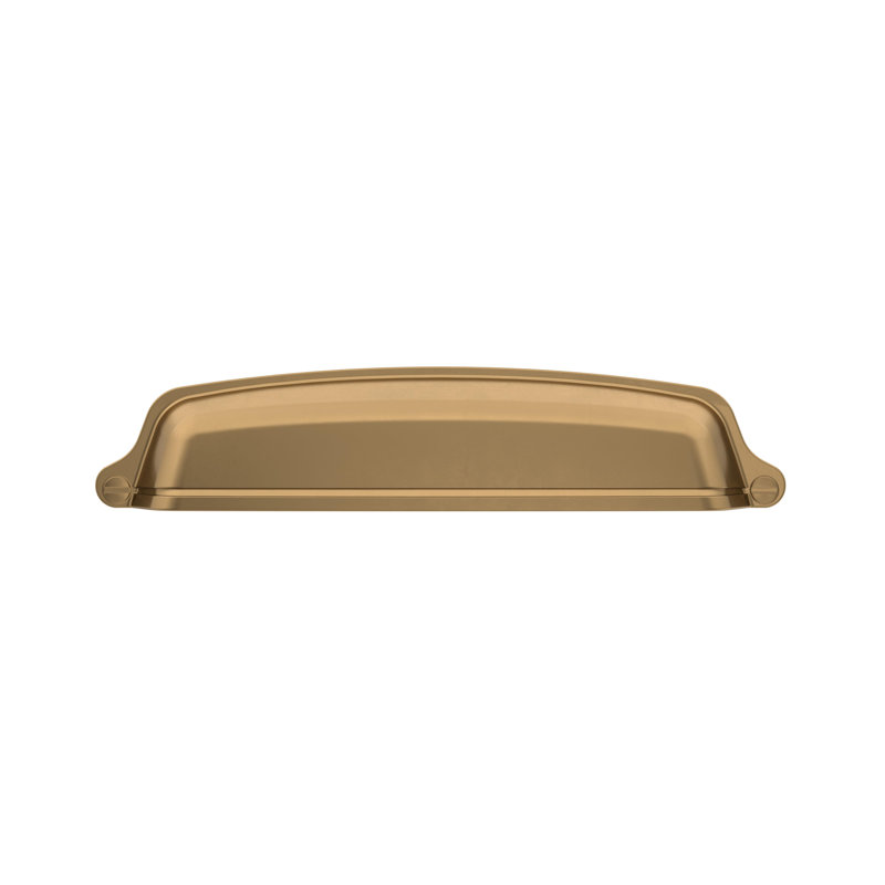 Stature 5 1/16" Center to Center Cup Pull, Champagne Bronze