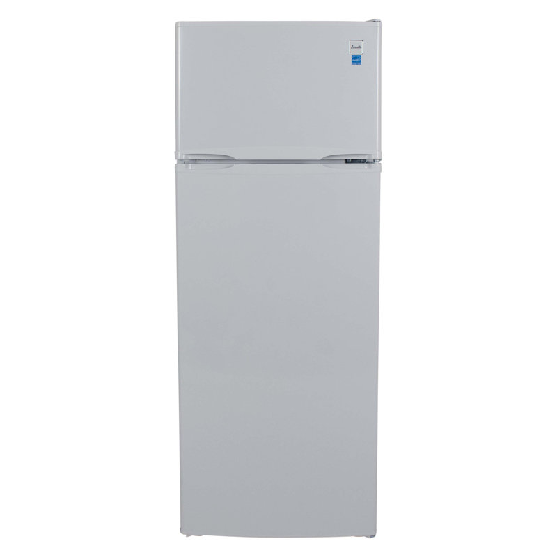 Compact 7.3 Cu. Ft White Energy Star Apartment Refrigerator