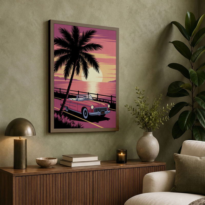 Print, 36x24 - 91.4 x 61.0 cm, Ochre Border