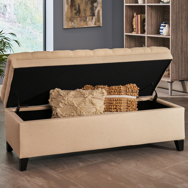 Modern Beige For A Stylish And Functional Living Room With Versatile Function As Seat Storage, Beige
