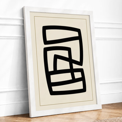 Stacked Forms Minimalist - Print