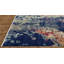 Tapis bleu / brun tissé à la main Mayfair-436332841