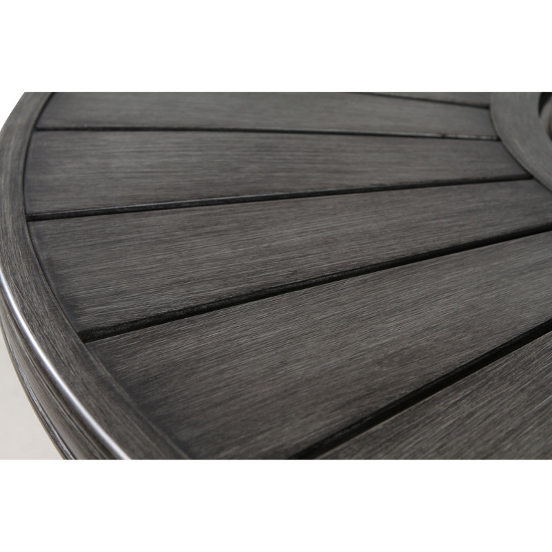 Foyer de table au propane 52 W x 25 H, aluminium, 60000, chaleur et rouille, gris mélangé, foyer d'extérieur pour l'extérieur, 25 heures, lieu de rassemblement pour