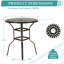 Table de bar ronde pour l'extérieur-1303107686