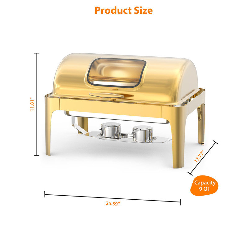 Réchaud à roulettes 9QT Gold