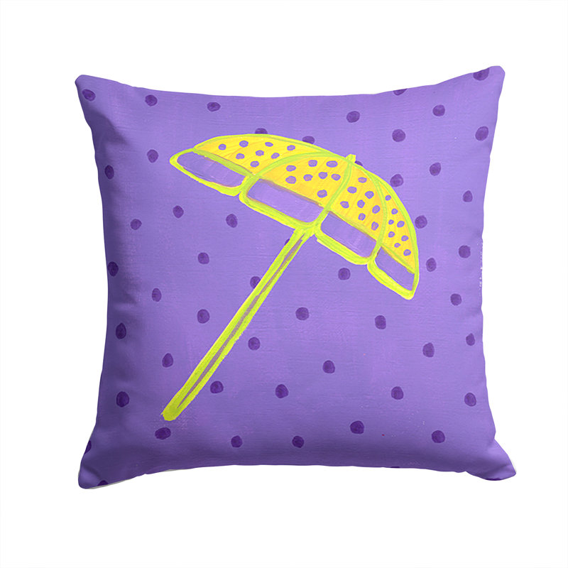 Coussin intérieur extérieur Beach Umbrella, Mauve