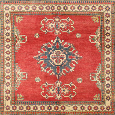 Tapis orange Southwestern