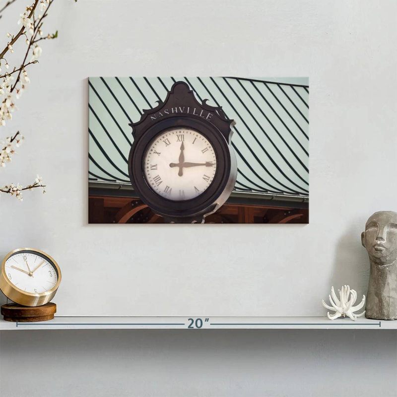 Horloge de rue Kerner Nashville, H 8 po x l 12 po