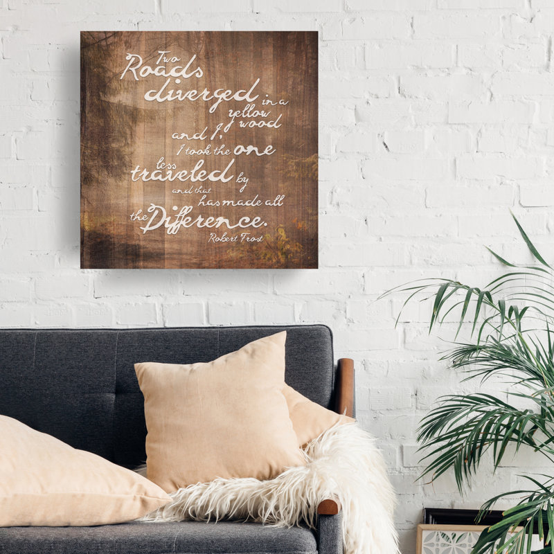 Road Roaded par Olivia Rose - impression sur toile, H 16 po x l 16 po x P 1,5 po