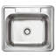 Évier de cuisine encastré en acier inoxydable Fine Fixtures-134588617
