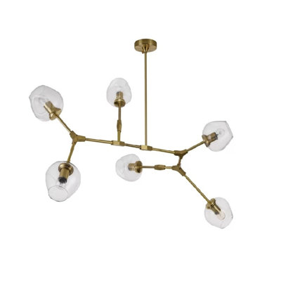Lustre 6 lumières à DEL Daren