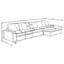 Canapé modulaire rembourré Cassidy Fog